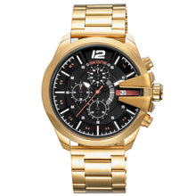 Load image into Gallery viewer, Gold Black Watch