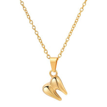 Load image into Gallery viewer, Gold Tooth Necklace