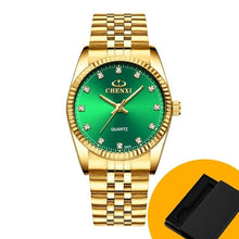 Load image into Gallery viewer, Gold Man Watch