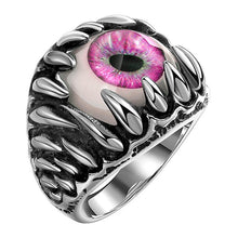 Load image into Gallery viewer, Gothic Evil Eye Ball Ring