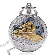 Load image into Gallery viewer, Train Pocket Watch