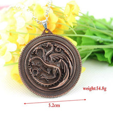 Load image into Gallery viewer, Game Of Thrones Pendant Necklace