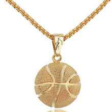 Load image into Gallery viewer, Basketball HipHop Necklace