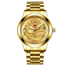 Load image into Gallery viewer, Gold Dragon Watch