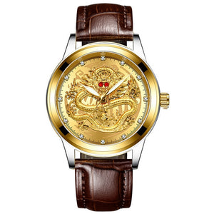 Gold Dragon Watch